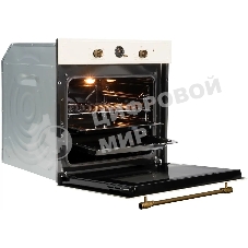 Духовой шкаф электрический встраиваемый Zigmund & Shtain E 138 X бежевый