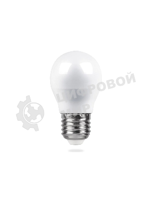 Лампа светодиодная Feron LB-38 5W 230V E27 2700K G45
