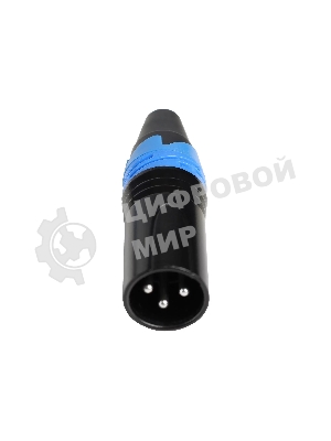 Комплект кабельных разъемов Wize WXLR-3PM-5 XLR 3 pin, (вилка), 5 шт. в комплекте