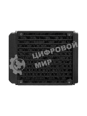 Комплект жидкостного охлаждения ExeGate BlackWater-120V3.PWM.RGb (RGb подсветка, LGA2066/2011/1366/1150/1151/1155/1156/1200/1700/1851/AM4/AM5/FM1/FM2/FM2+/AM2/AM2+/AM3/AM3+, TDP 150W, Fan 120мм 4pin PWM 600-1800RPM Hydro bearing, помпа 3pin 2700RPM, макс. шум 37db, с термопастой, на винтах, черный, Color Box)