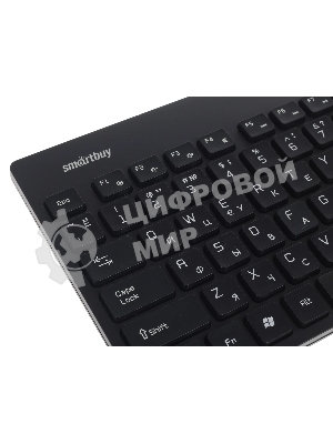 Комплект клавиатура+мышь Smartbuy 220349AG беспроводной, USB, 1600 DPI, чёрный