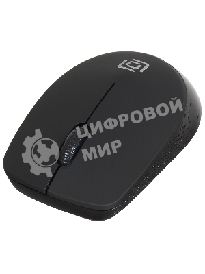 Мышь беспроводная Oklick 486MW черный, 1000 dpi, радиоканал, USB, кнопки - 3