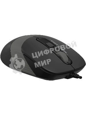 Мышь проводная A4Tech Fstyler FM10T серый, 1600 dpi, USB, кнопки - 4
