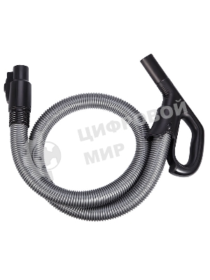 Пылесос Delta LUX DL-0846 черный/красный, 420/2400Вт, уборка сухая, пылесборник контейнер 2 л