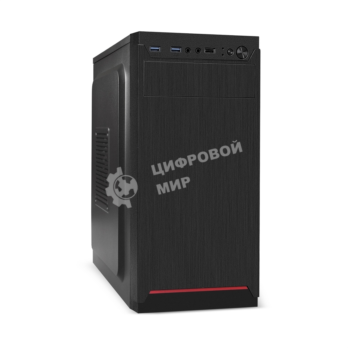 Компьютерный корпус Minitower ExeGate BAA-114U2-AA500 (mATX, БП AA500 с вент. 8см, 1хUSB+2хUSB 3.0, аудио, черный)