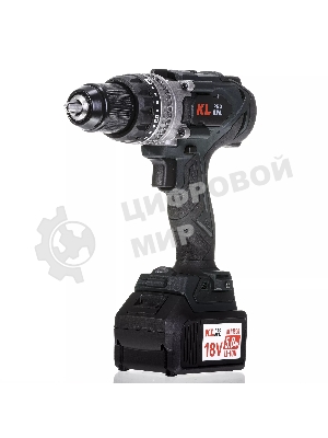 Дрель-шуруповерт Klpro KLDM18BHX-50, 18 В, 5 Ач, 150 Нм,  бесщеточный, ударный