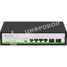 Коммутатор Tiandy TC-P3S06 H/0402/AT/60/V2.0