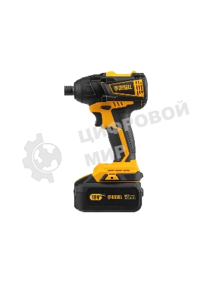 Винтоверт ударный аккумуляторный бесщет Denzel CID-IB-200 18В Li-Ion