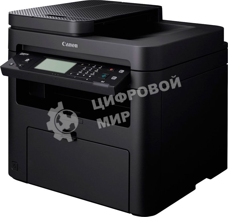 МФУ лазерное Canon i-Sensys MF237W (1418C105/1418C121/1418C122/1418C169/1418C161/1418C113/1418С030/1418C031), A4, ч/б, печ. до 23 стр/мин., 1200 x 1200 dpi (печать) 600x600dpi (скан.), USB, RJ-45, Wi-Fi