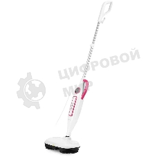 Швабра паровая Kitfort КТ-1096 белый/малиновый