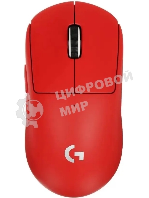Мышь беспроводная Logitech G PRO X SUPERLIGHT 2 SE красный оптическая 44000dpi беспров. USB-C (910-007474)