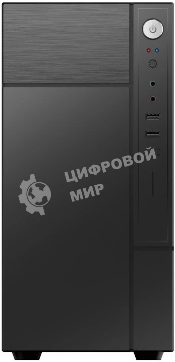 Компьютерный корпус Case Forza mATX case, black, w/PSU 450W 12cm, w/2xUSB3.0, w/pwr cord, w/o FAN
