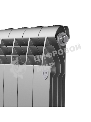 Радиатор Royal Thermo BiLiner 350 Silver Satin VR80 - 6 секц.