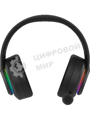 Гарнитура Bloody GR520 чёрный, беспроводная + проводная, радиоканал, до 40 ч, подсветка