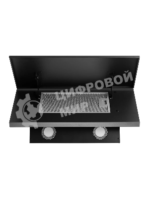 Вытяжка наклонная Centek CT-1826-60 черный, 60 см, 600 куб. м/ч, 69 дБ