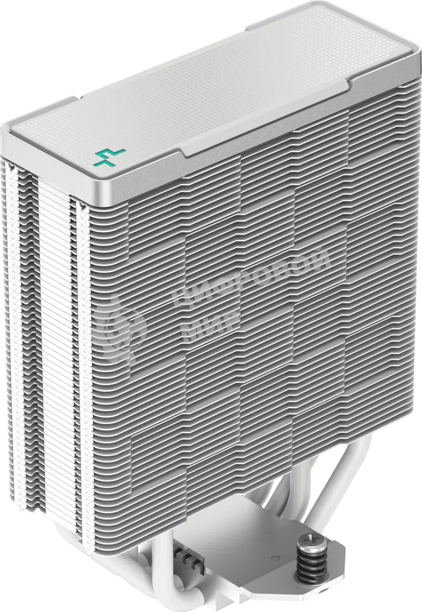 Кулер для процессора DEEPCOOL AK400 WH белый, 120 мм, алюминий/медь, 1850 об/мин, 29 дБ, 4 pin, 220 Вт, 155 мм