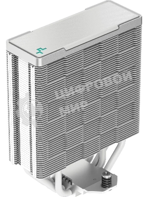 Кулер для процессора DEEPCOOL AK400 WH белый, 120 мм, алюминий/медь, 1850 об/мин, 29 дБ, 4 pin, 220 Вт, 155 мм