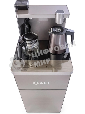 Кулер для воды AEL Teabar LD-AEL-52a, нижняя загрузка, нагрев 100 °С, охлаждение 10 °С, кофейный