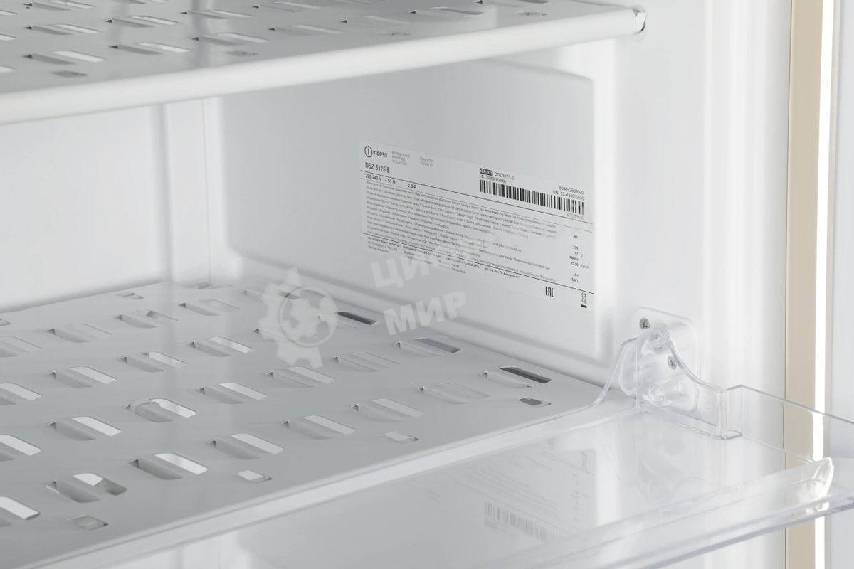 Морозильная камера Indesit DSZ 5175 E, бежевый, 261 л, 4 ящика
