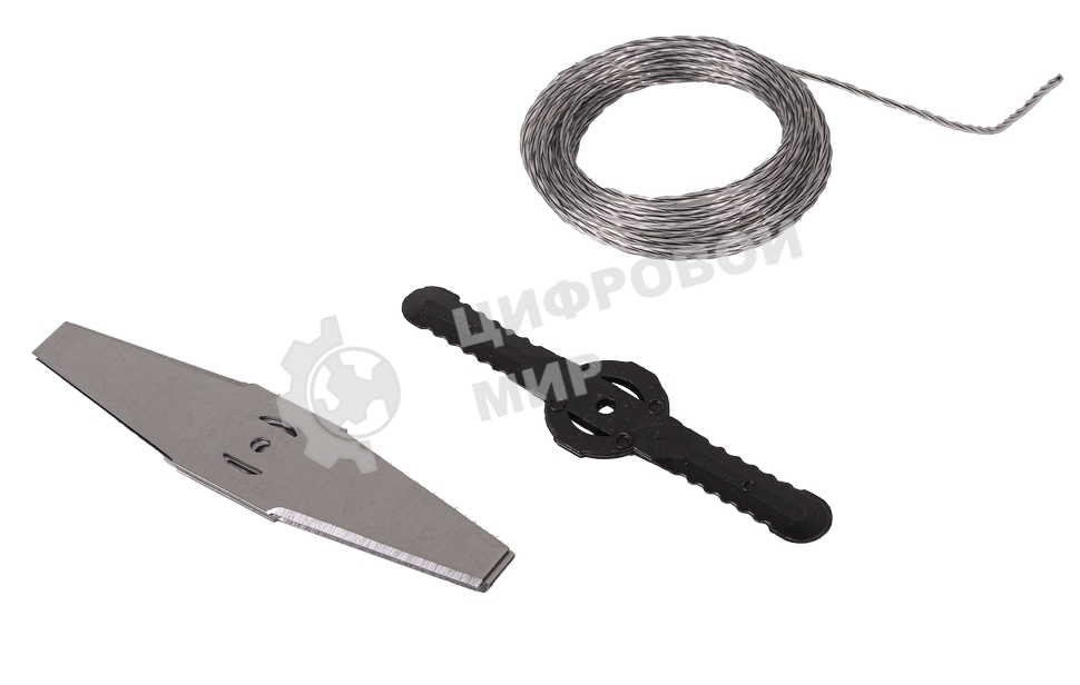 Триммер электрический Huter GET-12M-Li аккум. неразбор.штан. реж.эл.:леска/нож