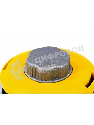 Катушка Denzel тримм. полуавтомат. легкая заправка лески гайка m10x1.25 винт m10-m10 алюм.кн