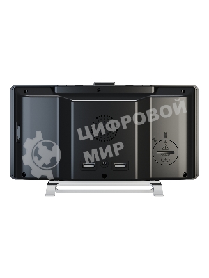 Радиочасы Soundmax SM-1561U (черный с зеленым)