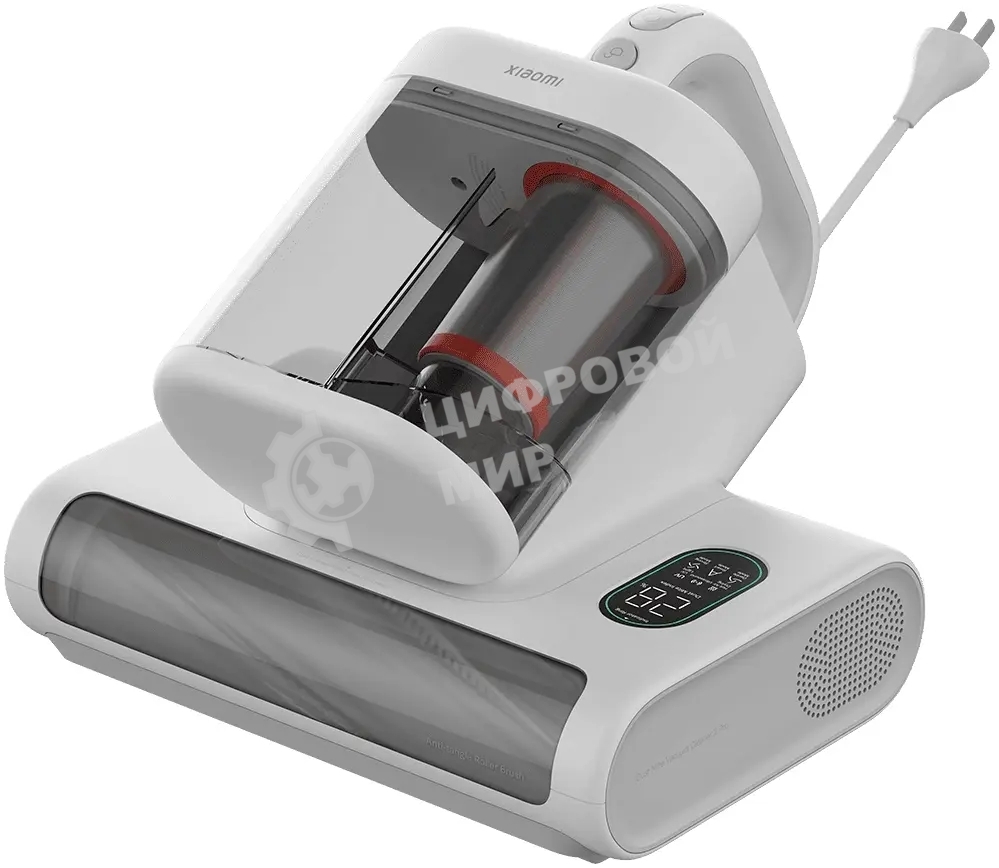 Пылесос ручной от пылевого клеща Xiaomi Dust Mite Vacuum Cleaner 2 Pro EU белый/серый, 500 Вт, уборка сухая, пылесборник контейнер 0.8 л