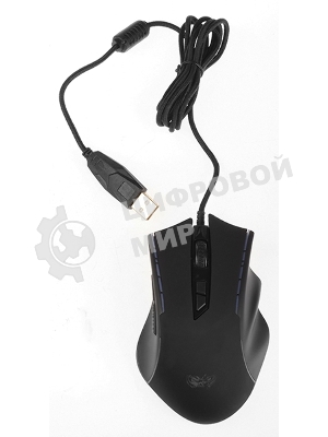 Комплект клавиатура+мышь Qumo Dominator K66/M83 проводной, USB, 3200 DPI, чёрный