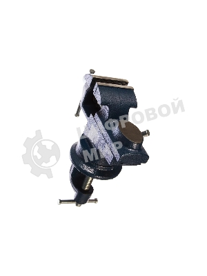 Тиски слесарные Сибртех, настольные, поворотные, ширина рабочих губок 50 мм, наковальня