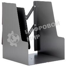 Подставка-ограничитель для книг Deli 78641-02 415х220мм серый