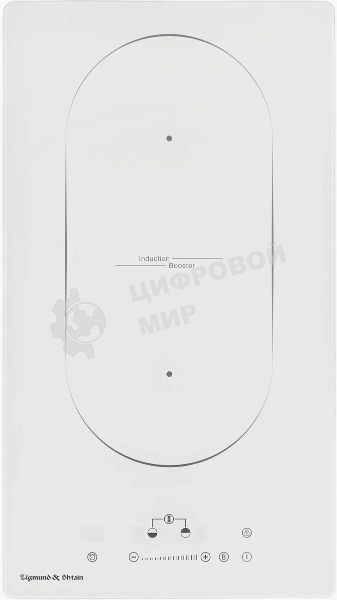 Индукционная варочная панель Zigmund & Shtain CI 35.3 W независимая, белый