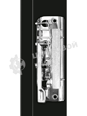 Папка с металлическим зажимом Silwerhof Eco A4, пластик, 0.5мм, черный