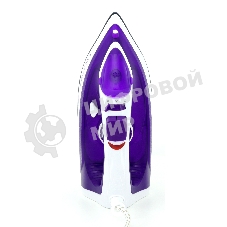 Утюг Econ ECO-BI2201 белый/фиолетовый, 2200 Вт, 40 г/мин, 120 г/мин, 300 мл