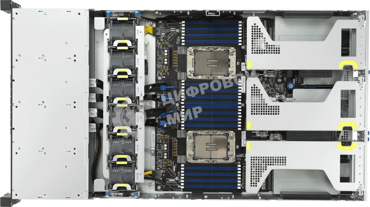 Серверная платформа ASUS RS720-E12-RS8G, 2U, 2x LGA 4710, 32x DDR5 6400, 8 x 2.5