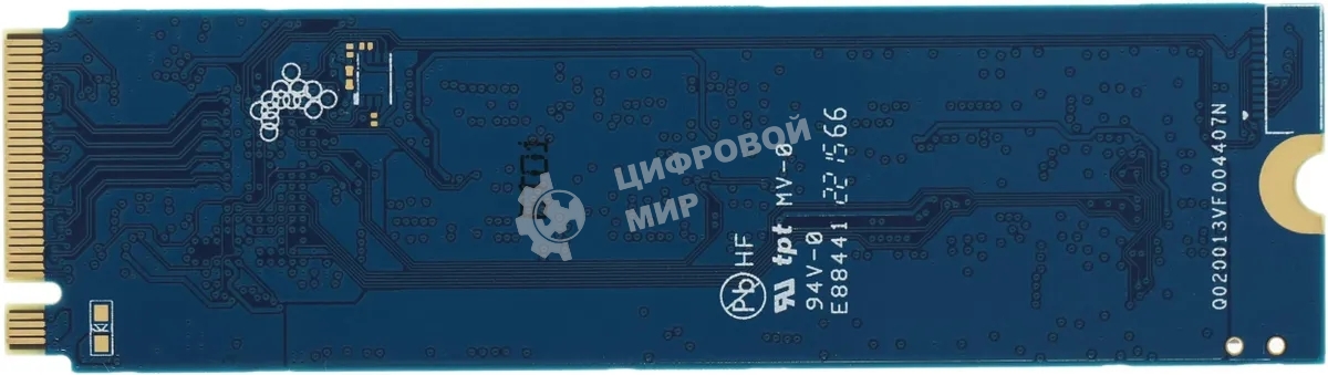 Накопитель SSD GIGABYTE AORUS Gen3 2500E, 500Gb, M.2 2280, PCIe 3.0 x4, NVMe, R/W 2300/1500