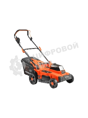 Газонокосилка аккумуляторная PATRIOT CM 440 2*21В UES, без акб и зу, бесщеточ, 37см, трав 35л пласт+мульчирование, центр. подъем 6 уровней (25-75), пласт дека