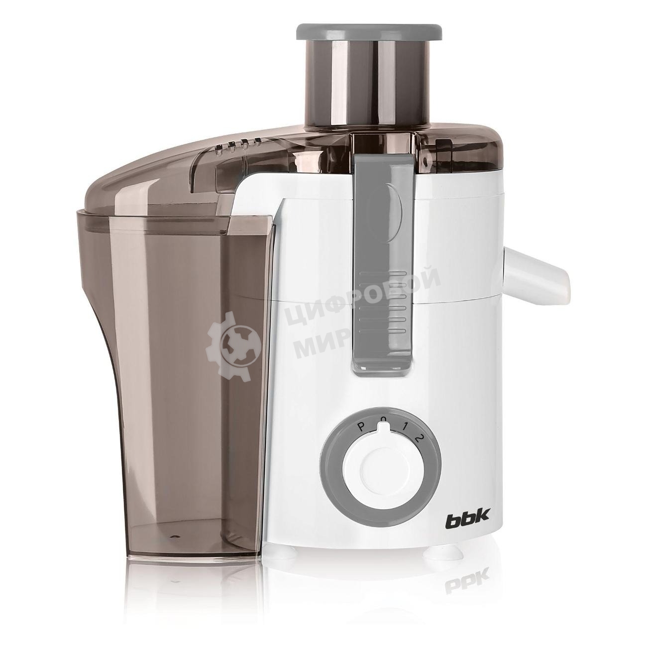 Соковыжималка BBK JC060-H21 серый/белый