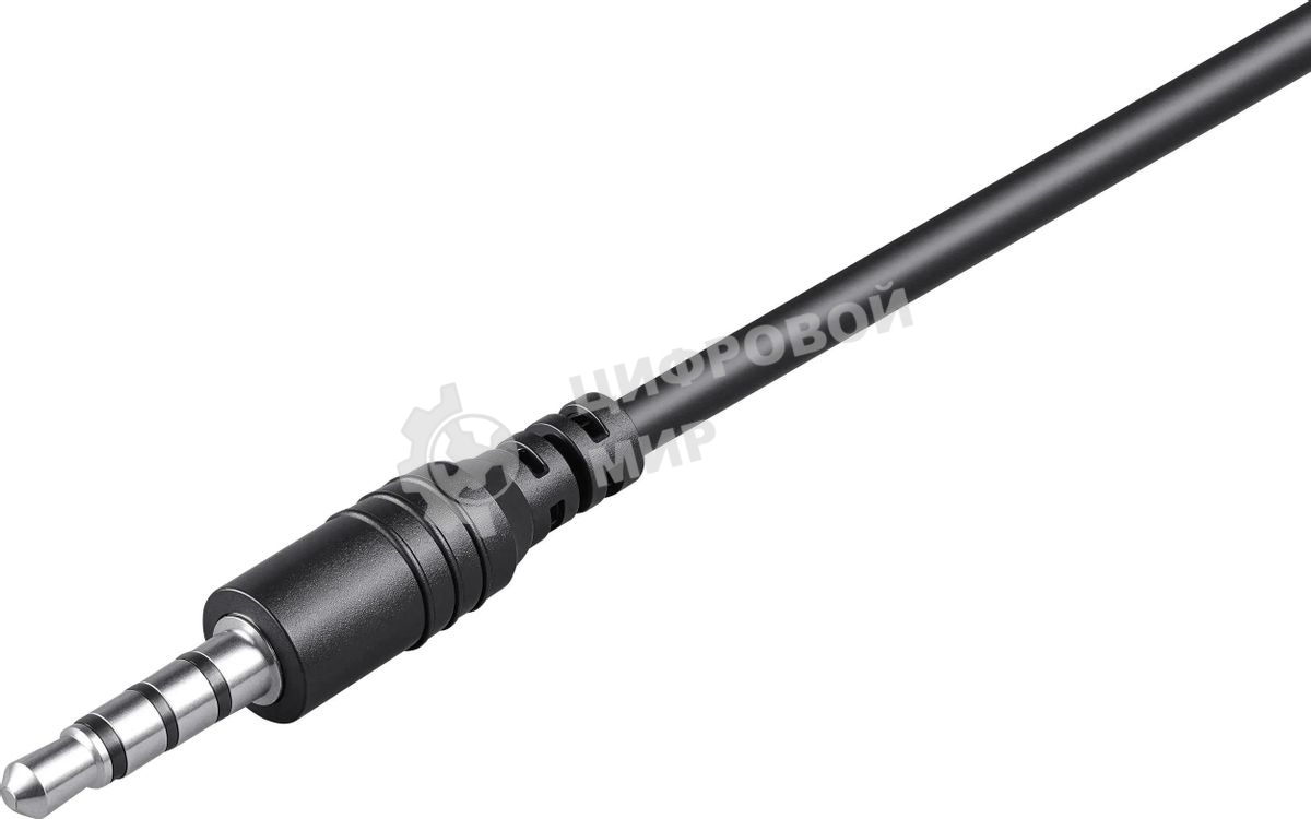 Гарнитура проводная Defender Tune 160 (черный, провод 1.8 м)