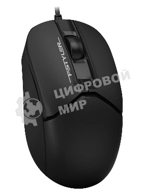Мышь проводная A4Tech Fstyler FM12 черный, 1200 dpi, USB, кнопки - 3