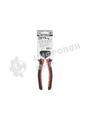 Плоскогубцы Matrix черный Nickel 200 мм, комбинированные, двухкомпонентные рукоятки