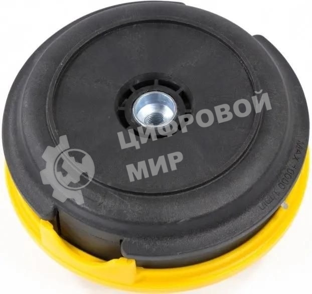 Катушка Denzel 96322 тримм. полуавтомат. легкая заправка лески гайка m10x1.25 винт m10-m10 алюм.кн