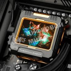 Водяное охлаждение для процессора Thermalright Frozen Warframe 420 ARGB (420мм, LED, Black, ARGB/Fans: 3x140мм, 88.7CFM, 29.8dBA, 1750RPM/Pump height 60мм, 23dBA, 3000RPM, Rad thickness 27мм/S: 1851, 1700, 1200, 115X, 2011, 2066, AM5, AM4)