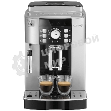 Кофемашина автоматическая DeLonghi ECAM 21.117.SB серебристый/черный, исп. кофе - зерновой/молотый, 1.8 л, 1450 Вт, 15 бар