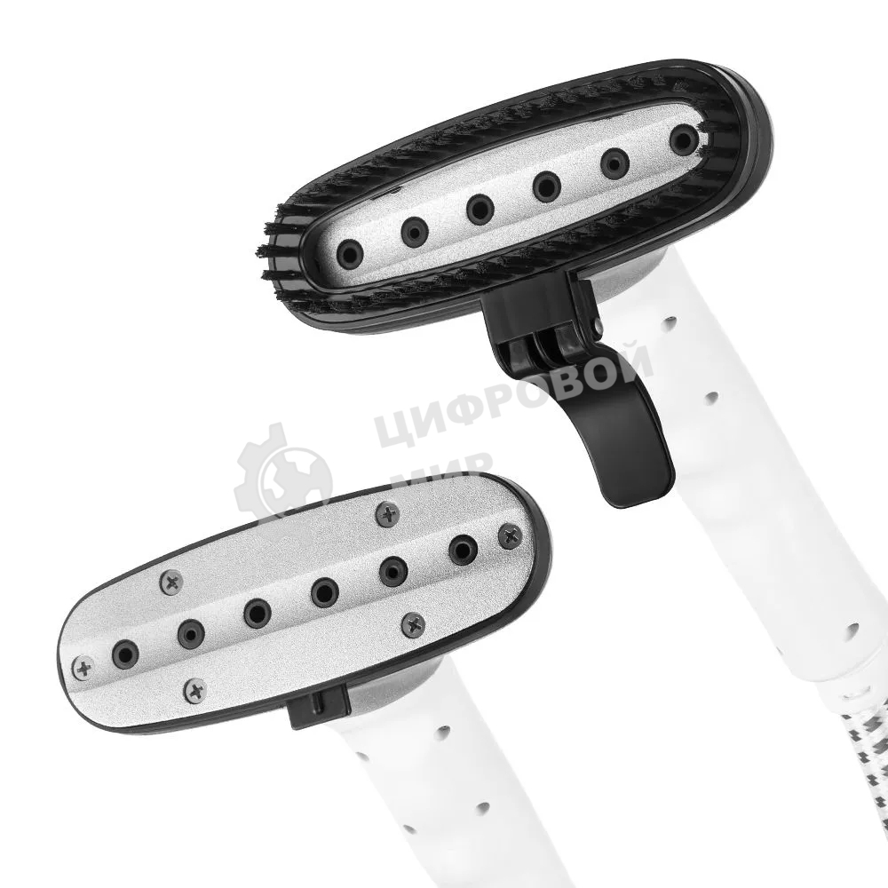 Отпариватель Kitfort КТ-9155 белый/черный, 2200 Вт, 45 г/мин, 3 л