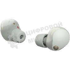 Наушники TWS Sony WF-1000XM5 серебристый, внутриканальные, Bluetooth, активное шумоподавление, беспроводная зарядка, до 8 ч