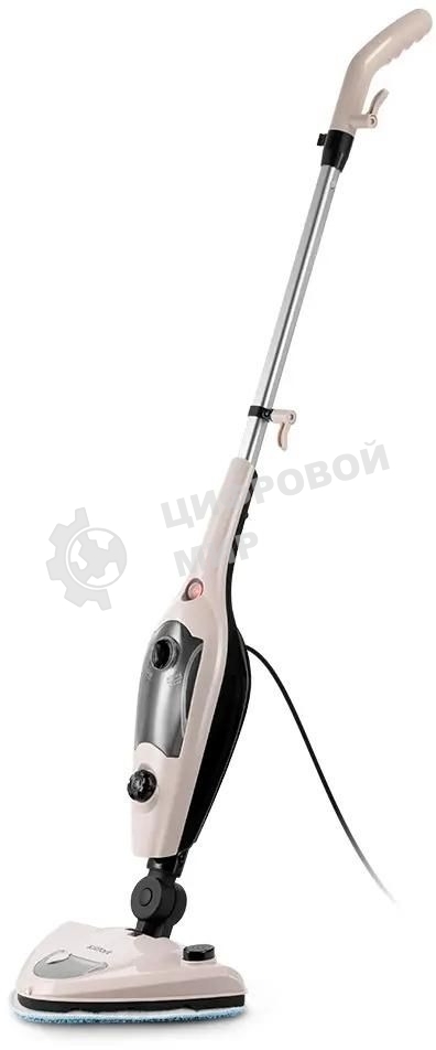 Швабра паровая Kitfort КТ-3929 1300Вт бежевый/черный