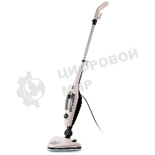 Швабра паровая Kitfort КТ-3929 1300Вт бежевый/черный