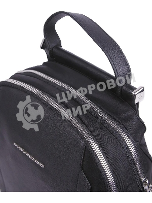 Рюкзак женский Piquadro Lyra CA5566W92T/N черный ткань/натур.кожа