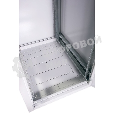 Шкаф телекоммуникационный напольный ЭКОНОМ 42U (600 × 600) дверь металл 2 шт.