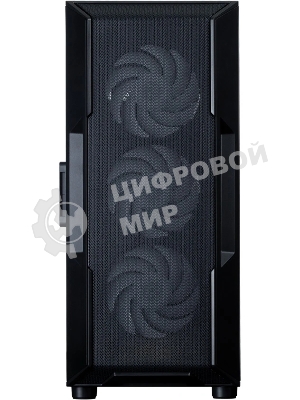Компьютерный корпус ZALMAN MidiTower I3 NEO ARGb V2 black (ATX, без БП, 2xUSB3.0, 4x120мм ARGb) (Zalman i3 NEO ARGb V2 Black)